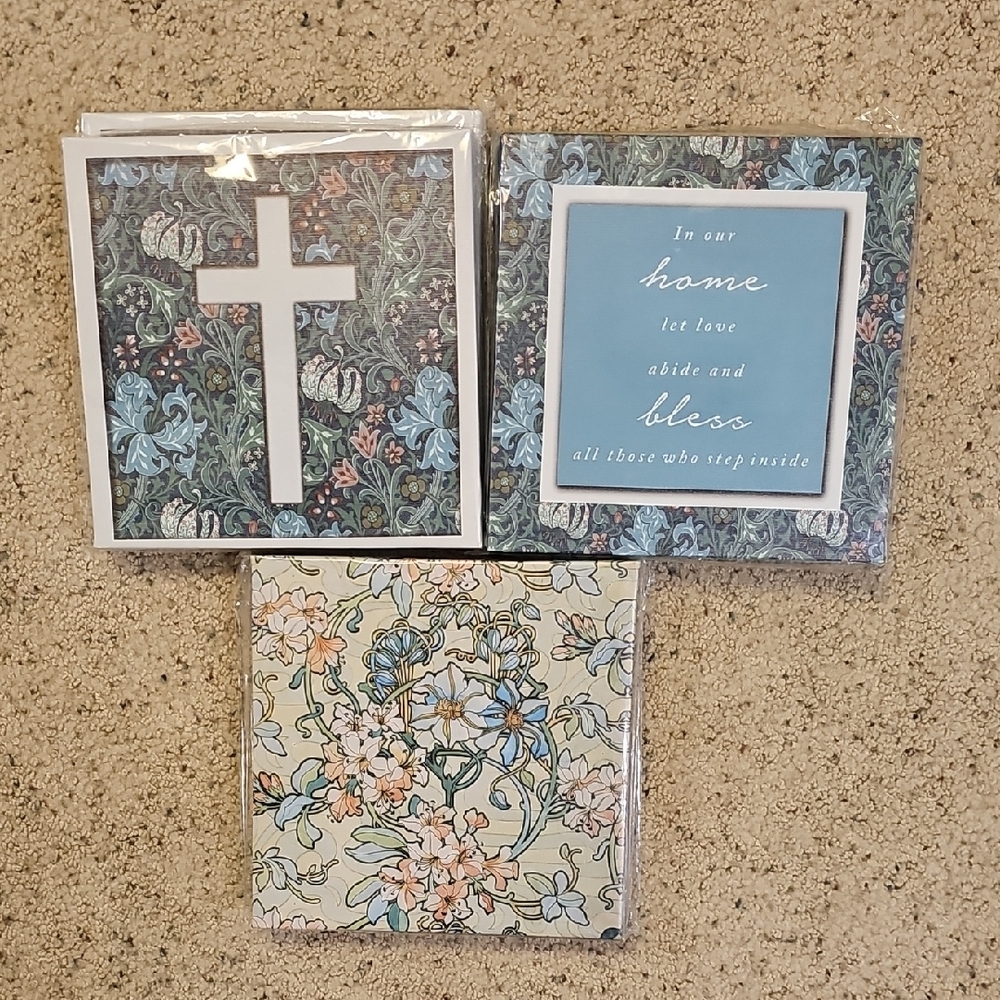 Floral and Inspirational Wall Art Set